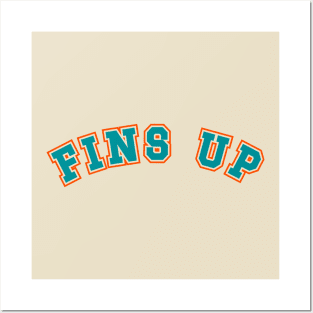 Fins Up Posters and Art